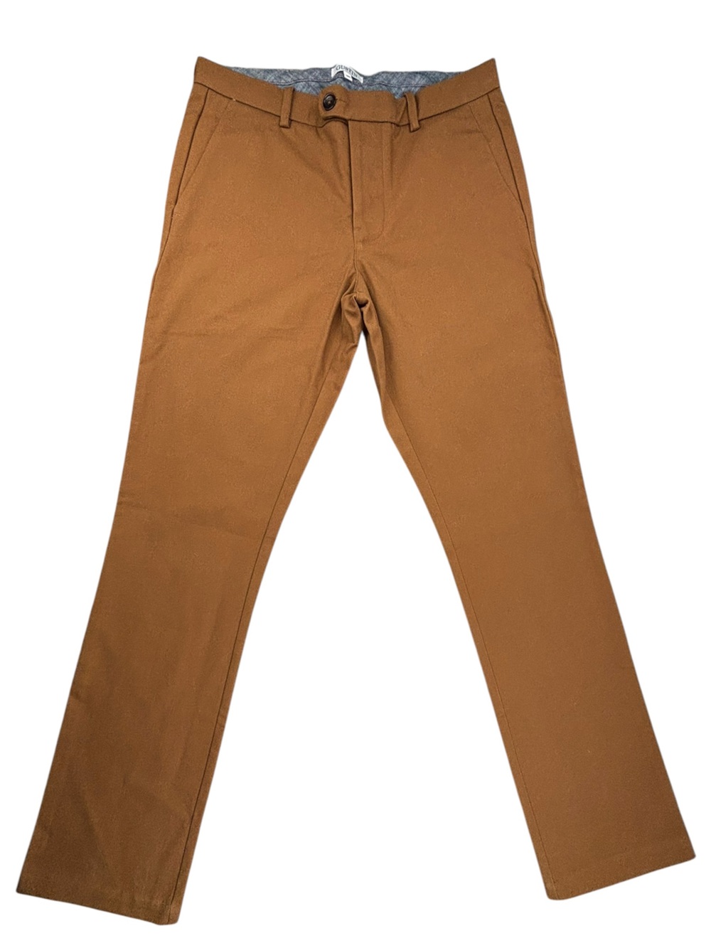 NWOT | Gustin | #207 Camel Duck Canvas Chinos | Size 35 - Picture 4 of 12